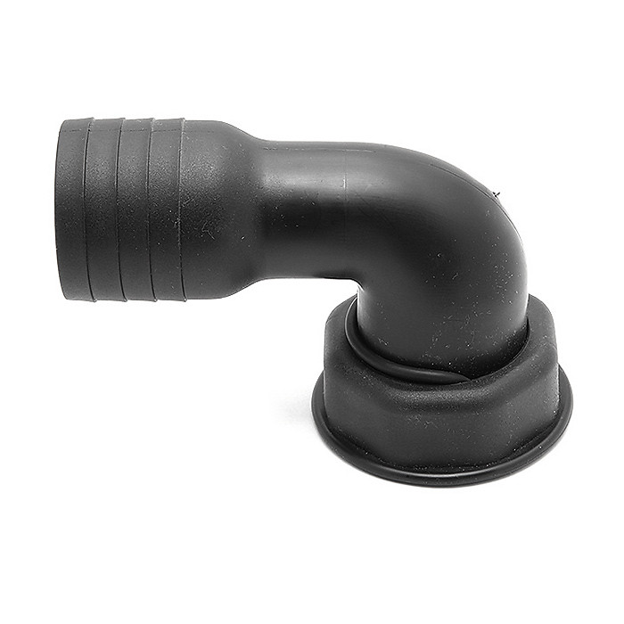 Патрубок заливной 50мм, пластик, арт. 6640_50,          Ceredi 