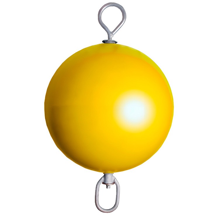 Буй с вертлюгом и рымом 60х95 см., желтый, арт. 10005504,          Majoni 