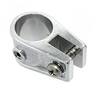 Кронштейн рамы тента 7/8" скользящий, сталь хромированная