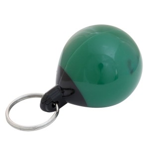 Брелок "Solid head", зеленый (шарообразный)