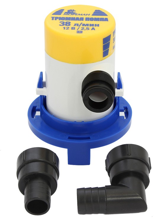 Трюмная помпа "Мореман", 38 л/мин, 12 В, арт. 10264006,          Мореман 