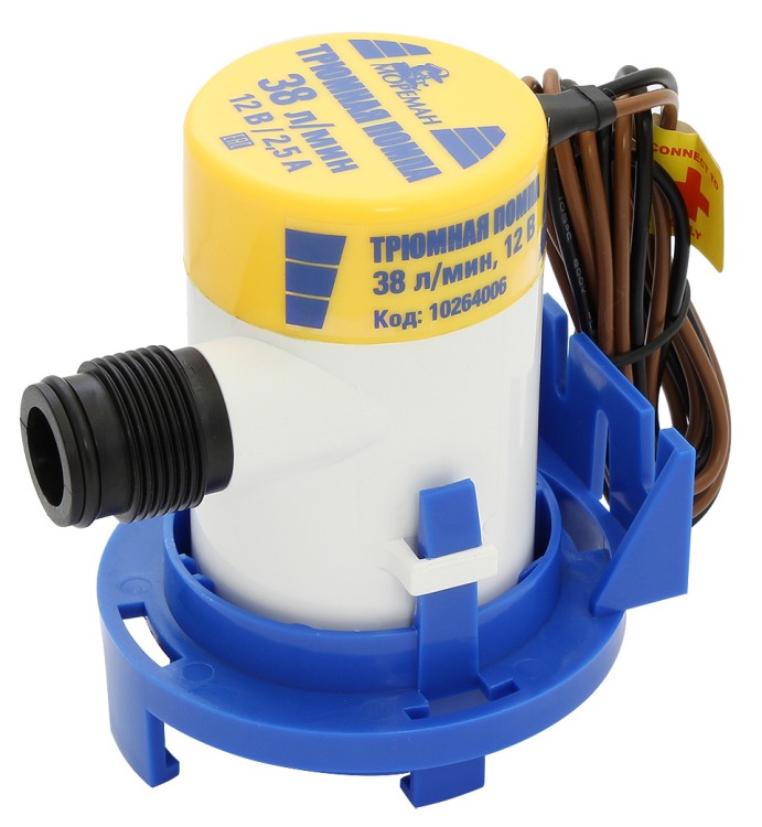 Трюмная помпа "Мореман", 38 л/мин, 12 В, арт. 10264006,          Мореман 
