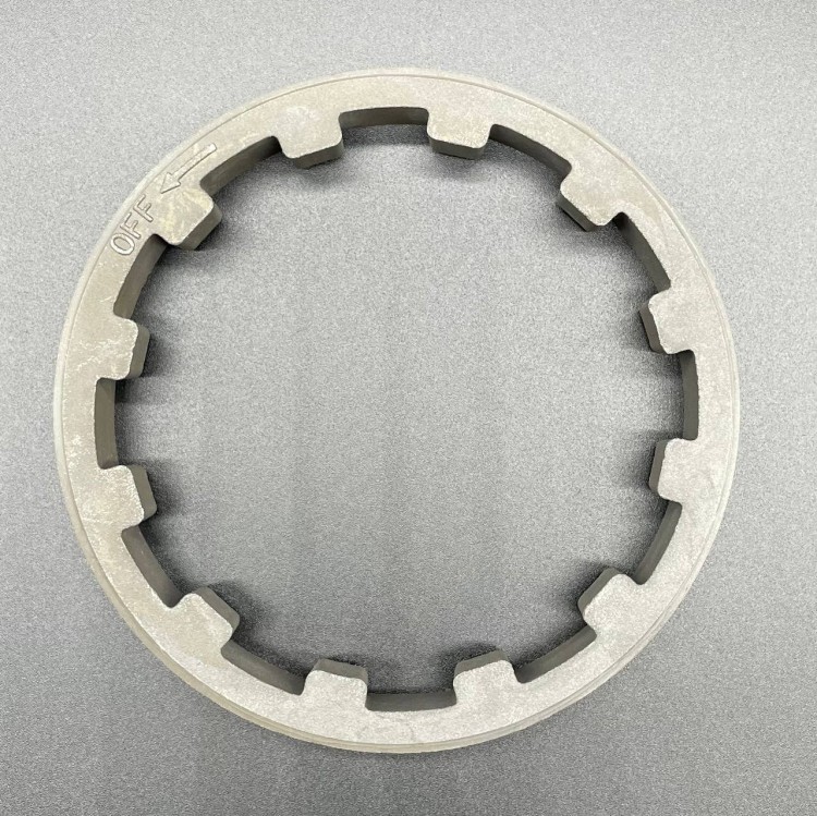 Гайка редуктора корончатая Yamaha 60-140, F40-100 (YHS), арт. 688-45384-00-K,          YHS 