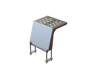 Подножка для лодочного прицепа МЗСА 81771G.021, 81771G.011