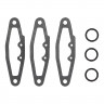 Комплект прокладок выхлопного клапана для Polaris 700 XCR, 800 XCR, арт. 09-719105-ts, Sledex Комплект прокладок выхлопного клапана для Polaris 700 XCR, 800 XCR, арт. 09-719105-ts, Sledex