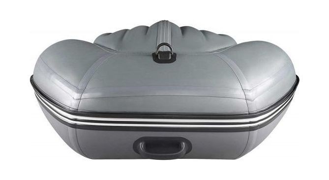 Надувная лодка ПВХ, Адмирал 360 НДНД, роульс, рым, накладки, красный/серый, арт. NF-00000830_RRN_RG,          Адмирал 