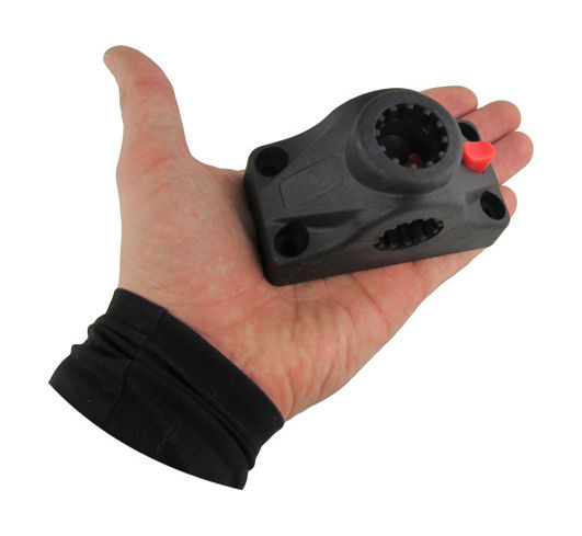 Крепление подставки под удочку универсальное черное, арт. CFMT303,          Chen Fun 