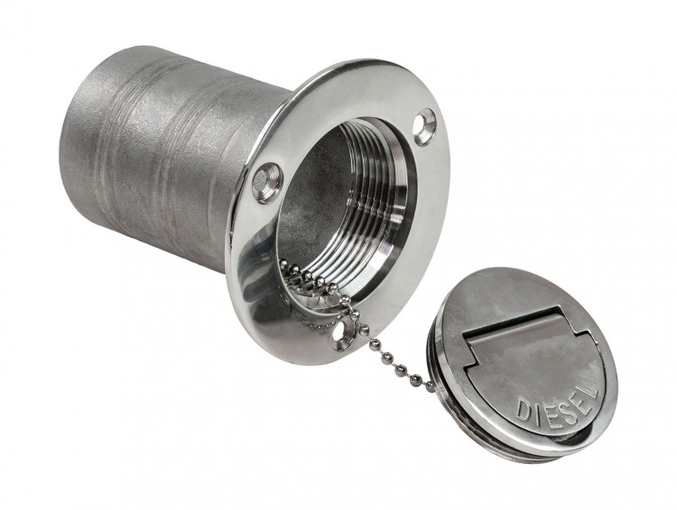 Горловина заливная для дизтоплива 50 мм, Marine Rocket, арт. BD060350Diesel_MR,          MARINE ROCKET 