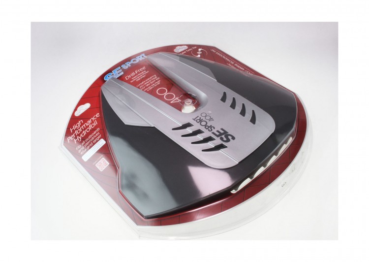 Гидрокрыло для подвесного лодочного мотора 40-350 л.с. черное, установка без сверления антикавитационной плиты, арт. 74644,          SportMarine 