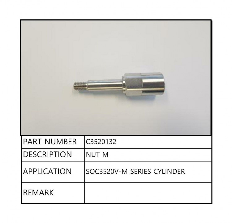 Шток фиксации гидроцилиндра Mercyru, Sea First, арт. C3520132,          Sea First  Шток фиксации гидроцилиндра Mercyru, Sea First, арт. C3520132,          Sea First