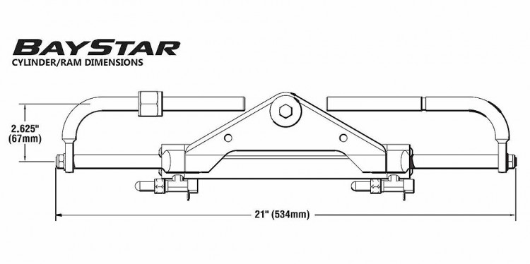 Гидравлич. система "Baystar Compact", без шлангов, арт. 10264007,          SeaStarSolutions  Гидравлич. система "Baystar Compact", без шлангов, арт. 10264007,          SeaStarSolutions