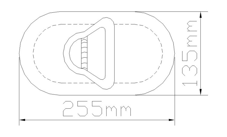Рым-ручка транспортировочная с накладкой, зеленая, арт. SSCL00045002-4,          Sun Selection 