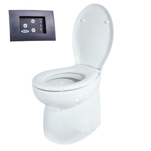 Унитаз Silent Luxury High, с эффектом вакуумного смыва, 12 В