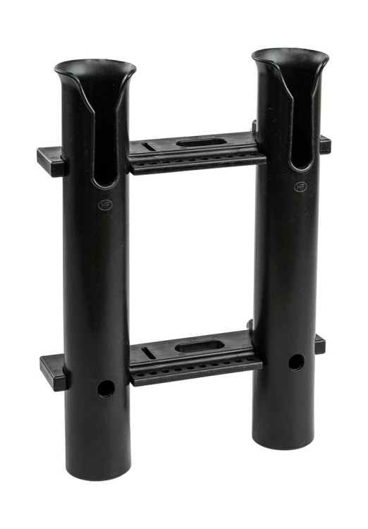 Держатель спиннинга 2 стакана, черный, арт. MR20P2B,          MARINE ROCKET 