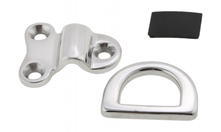 Обушок откидной с полукольцом 49х42.4 мм, арт. 003652,          Homer  Обушок откидной с полукольцом 49х42.4 мм, арт. 003652,          Homer