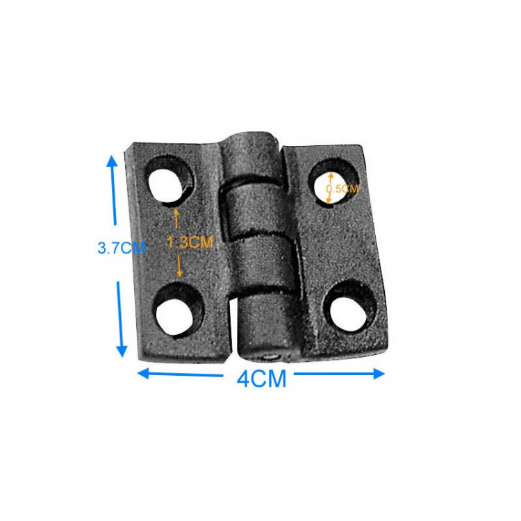 Петля неразъемная 38х35 мм, пластиковая, арт. C12812,          Easterner 