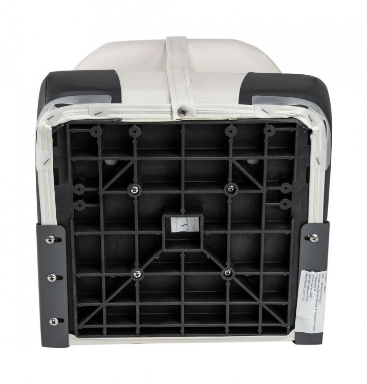 Кресло мягкое складное Craft Pro, обивка винил, цвет белый/угольный, арт. 75185WC-MR,          Marine Rocket 