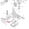 Прокладка под блок двигателя Yamaha F9.9-15 (PREMARINE), арт. 66M-11351-10-K,          PREMARINE 