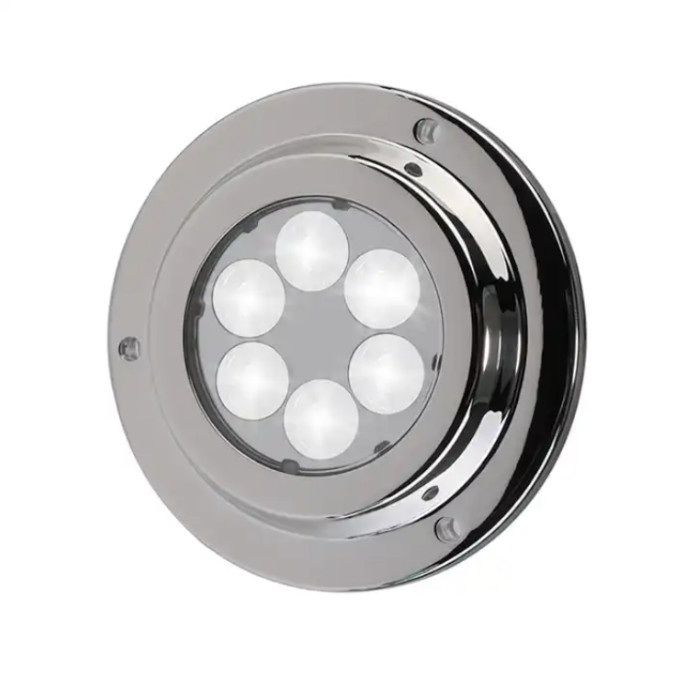 Светильник светодиодный подводный, нержавеющая сталь, свет белый, арт. E019018,          Anheart Marine 