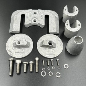 Комплект анодов алюминиевых Mercruiser Bravo 3 (JSP)