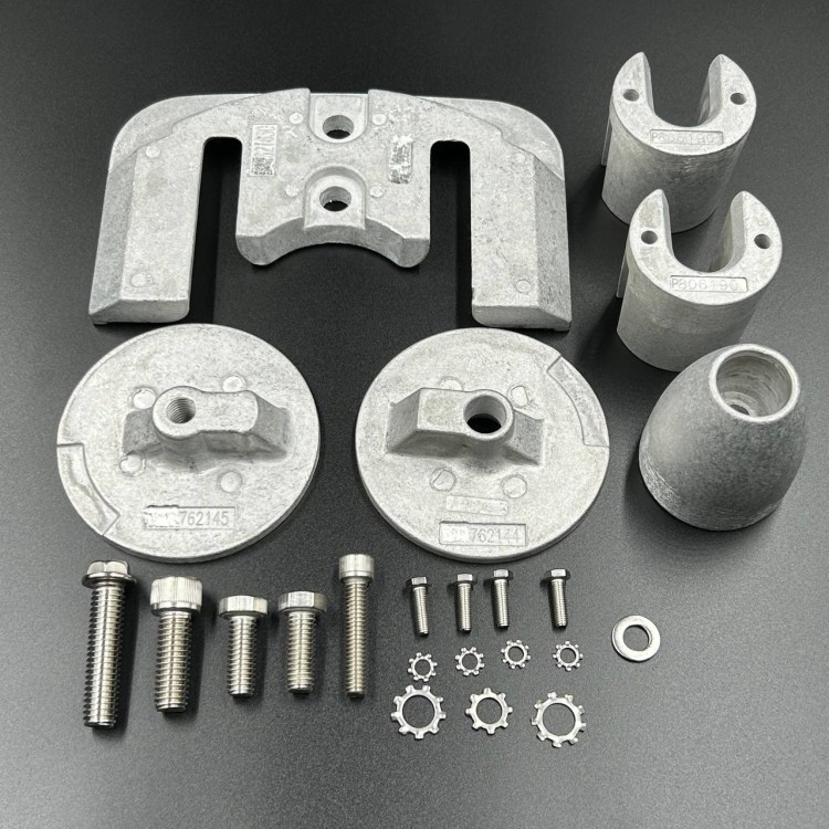 Комплект анодов алюминиевых Mercruiser Bravo 3 (JSP), арт. 888761Q04-K,          JSP 