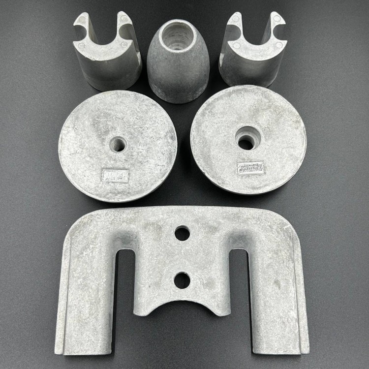 Комплект анодов алюминиевых Mercruiser Bravo 3 (JSP), арт. 888761Q04-K,          JSP 