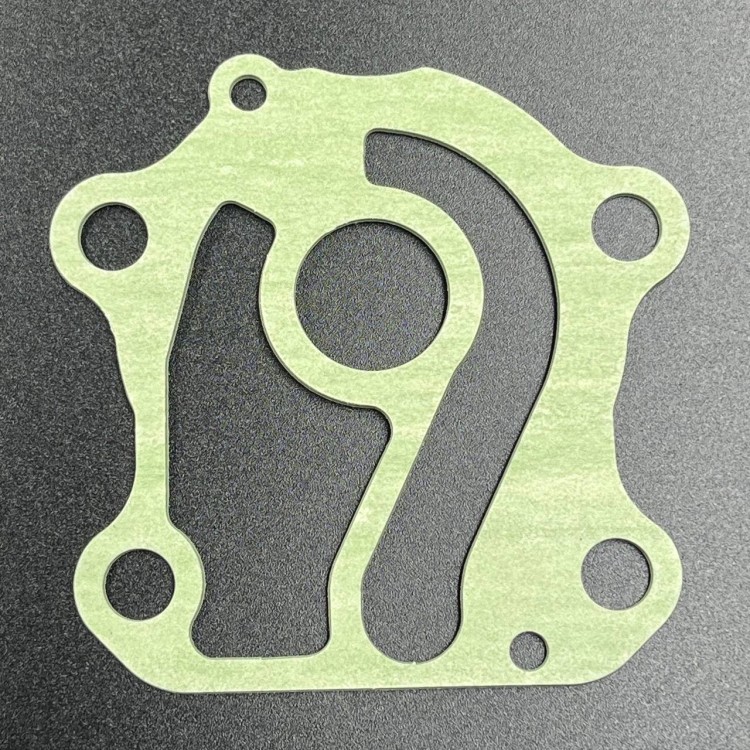 Прокладка под пластину помпы охлаждения Yamaha 25-70, F40-60 (Yamaha), арт. 6H3-44324-A0,          YAMAHA 