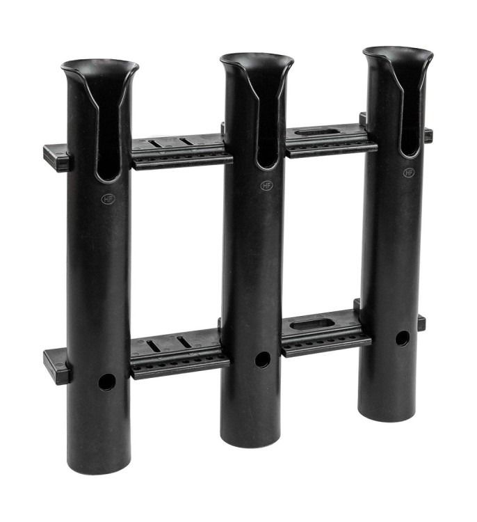 Держатель спиннинга 3 стакана, черный, арт. MR20P3B,          MARINE ROCKET 