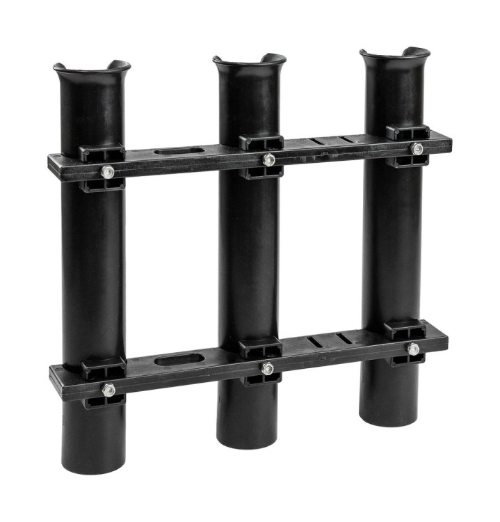 Держатель спиннинга 3 стакана, черный, арт. MR20P3B,          MARINE ROCKET 