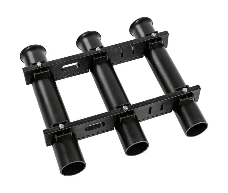 Держатель спиннинга 3 стакана, черный, арт. MR20P3B,          MARINE ROCKET 