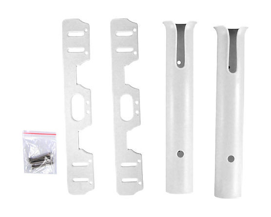 Подставка под удочку 2 стакана, белая, арт. CFRS701P2W,          Chen Fun  Подставка под удочку 2 стакана, белая, арт. CFRS701P2W,          Chen Fun