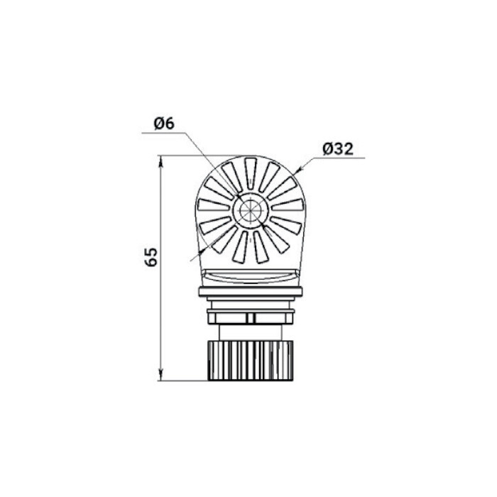 Адаптер основания для замка быстросъёмного, арт. 040599T,          Техномарин 