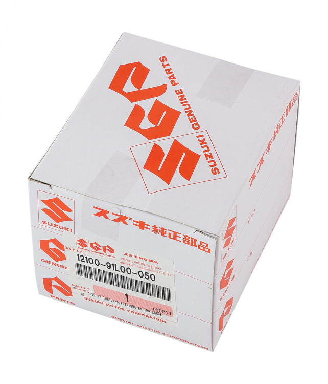 Поршень Suzuki DT25/30 (0.50) с кольцами 2012-2014 г.в., арт. 1210091L00050,          SUZUKI 