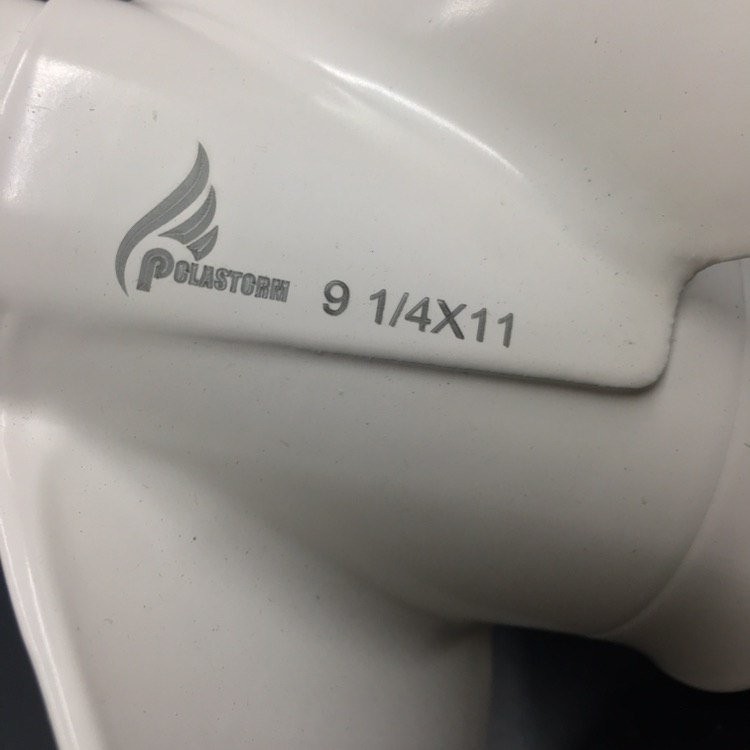 Гребной винт Yamaha 9.9-15, F9.9-F20 (3x9-1/4x11) (Polastorm), арт. 63V-45943-00-PS,          POLASTORM 