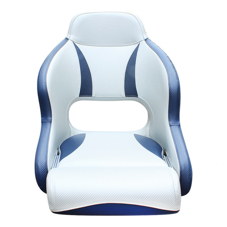 Кресло с болстером Skipper carbone, светло-серый с темно-синим, арт. 10265541,          Китай 