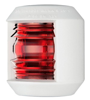 Бортовой огонь Utility88, красный, белый корпус