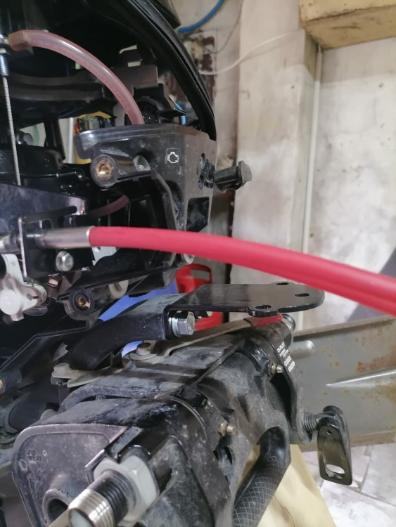 Комплект подключения дистанционного управления Mercury F10-20(инжектор), арт. KDU_M10-20,          Кудашов 