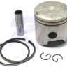 Поршень (+0.5) в комплекте Yamaha 9.9F, 9.9D, 15F, 15D , 6E7-11636-00-00, RTT-6E7-11636-KIT, арт. RTT-6E7-11636-KIT,          Rivertec 