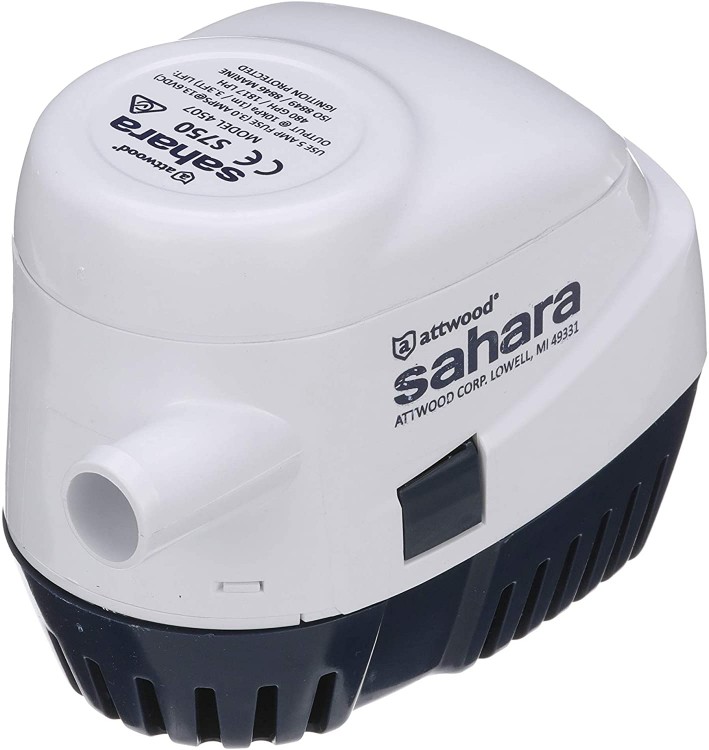 Помпа трюмная погружная Attwood Sahara 750 AUTO PUMP 4507-1, арт. 4507-1 ,          Attwood  Помпа трюмная погружная Attwood Sahara 750 AUTO PUMP 4507-1, арт. 4507-1 ,          Attwood
