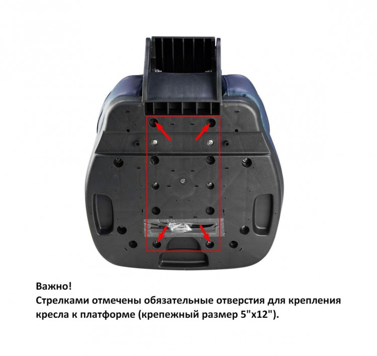 Кресло складное мягкое FISH PRO II с высокой спинкой, цвет синий/серый, арт. 1041419,          Springfield 