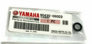 Прокладка (уплотнительное кольцо) пробки редуктора Yamaha, 90430-08003-00, оригинал