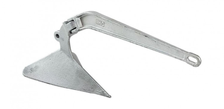Якорь Плуг (CQR) 5 кг, оцинкованный, арт. MR012050,          MARINE ROCKET 