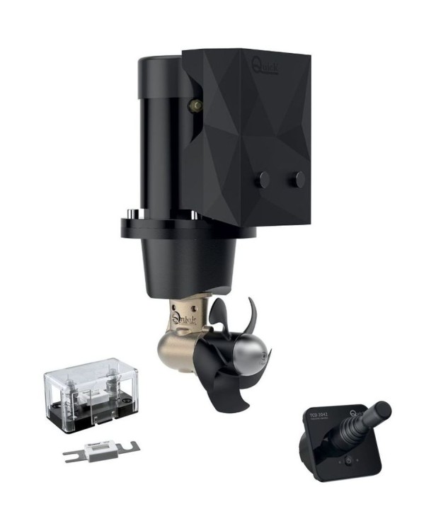 Подруливающее устройство Quick, D140mm, 40KGF, 12 В, (TCD2042 - NO TNL), арт. FGBT14040120K17-S,  