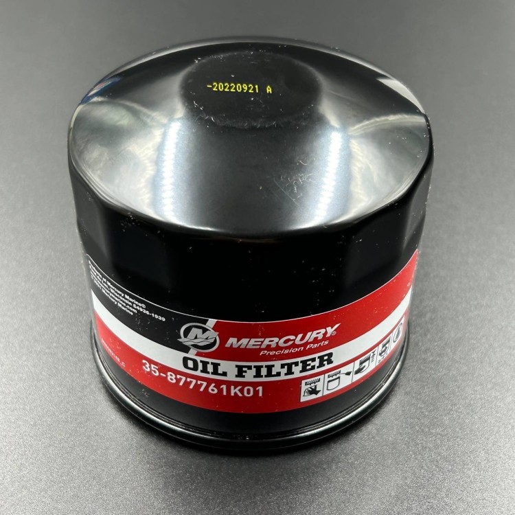 Фильтр масляный Mercury F75-150EFI (Mercury) OEM: 877761Q01; 877761K01, арт. 877761K01,          MERCURY 