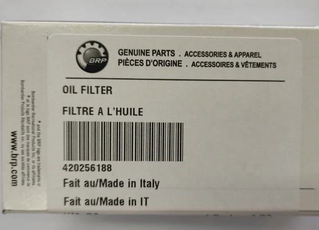 Масляный фильтр для квадроциклов Can-Am BRP G1, G2 , BRP, 420256188, арт. 420256188,          BRP  Масляный фильтр для квадроциклов Can-Am BRP G1, G2 , BRP, 420256188, арт. 420256188,          BRP
