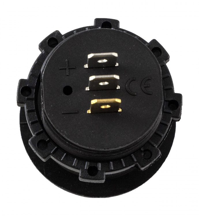 Вольтметр цифровой 6-30 В и амперметр, 0-10А, арт. AES1118SB010,          AES.Co 