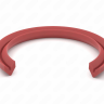 Манжета M 30x45, шевронная, аналог ГОСТ 22704-77, полиуретановая,PU54/M92/красный, 70-08-0321-poly , арт. 70-08-0321-poly,          Полиуретан  Манжета M 30x45, шевронная, аналог ГОСТ 22704-77, полиуретановая,PU54/M92/красный, 70-08-0321-poly , арт. 70-08-0321-poly,          Полиуретан