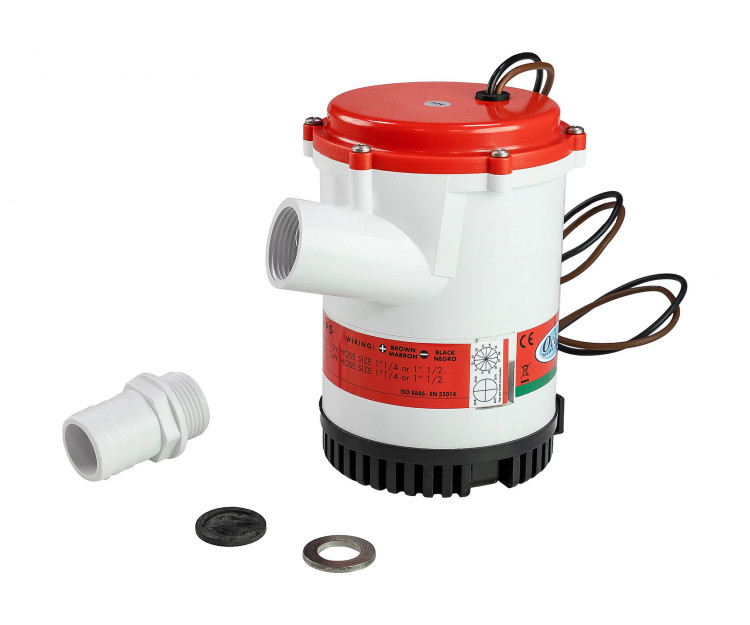 Помпа осушительная, 12 В, 1750GPH (6624 л/ч), арт. 5500000142,          Matromarine  Помпа осушительная, 12 В, 1750GPH (6624 л/ч), арт. 5500000142,          Matromarine