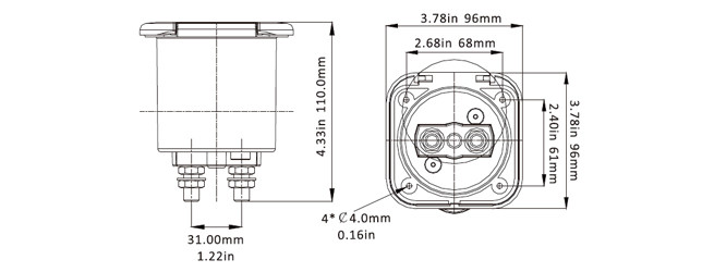 Выключатель массы SEAFLO в пластиковом боксе макс. 50В, арт. SFBIS1-01,          SeaFlo  Выключатель массы SEAFLO в пластиковом боксе макс. 50В, арт. SFBIS1-01,          SeaFlo