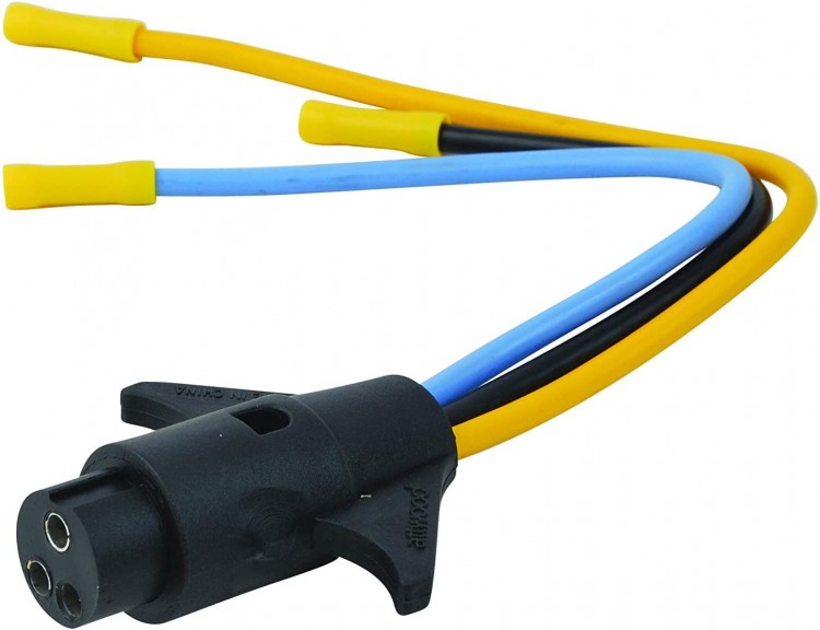 Комплект штекера и розетки для электромоторов MotorGuide, 7622-7, Attwood, арт. 7622-7,          Attwood 